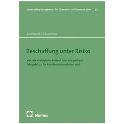 Hasenau:Beschaffung unter Risiko, Fachbücher von Alexander F. J. Hasenau