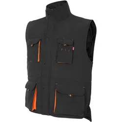 Velilla, Warnweste, Gepolsterte Sicherheitsweste mit vielen Taschen