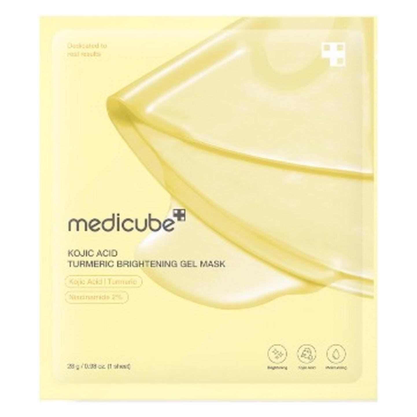 Medicube Kojic Acid Turmeric Brightening Gel Mask (28 g) (8800256114658)