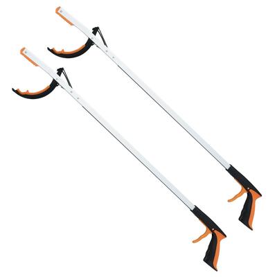 Helloshop26 - 2er Set Greifwerkzeuge 88 x 11,5 cm ideal für Garten und ergonomische Unterstützung mit rutschfester Kiefers aus 20_0017010
