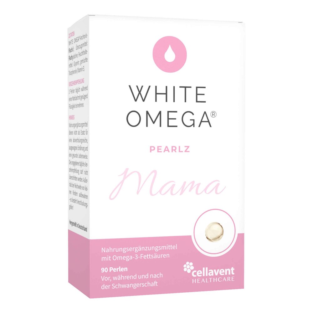 Cellavent Healthcare GmbH White Omega Pearlz Omega-3-Fettsäuren Weichkapseln 15191997
