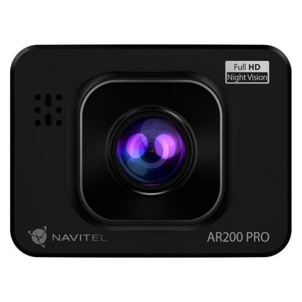 Navitel Ar200 Pro (Akku, Beschleunigungssensor, Eingebautes Display, Eingebautes Mikrofon, GPS-Empfänger, Nachtsicht, WLAN, Full HD) (AR200_PRO)