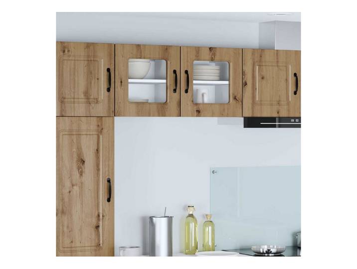 vidaXL Sideboard, Küchenschrank Kalmar 2 pcs Artisan-Eiche 40 x 31 x 40 cm
