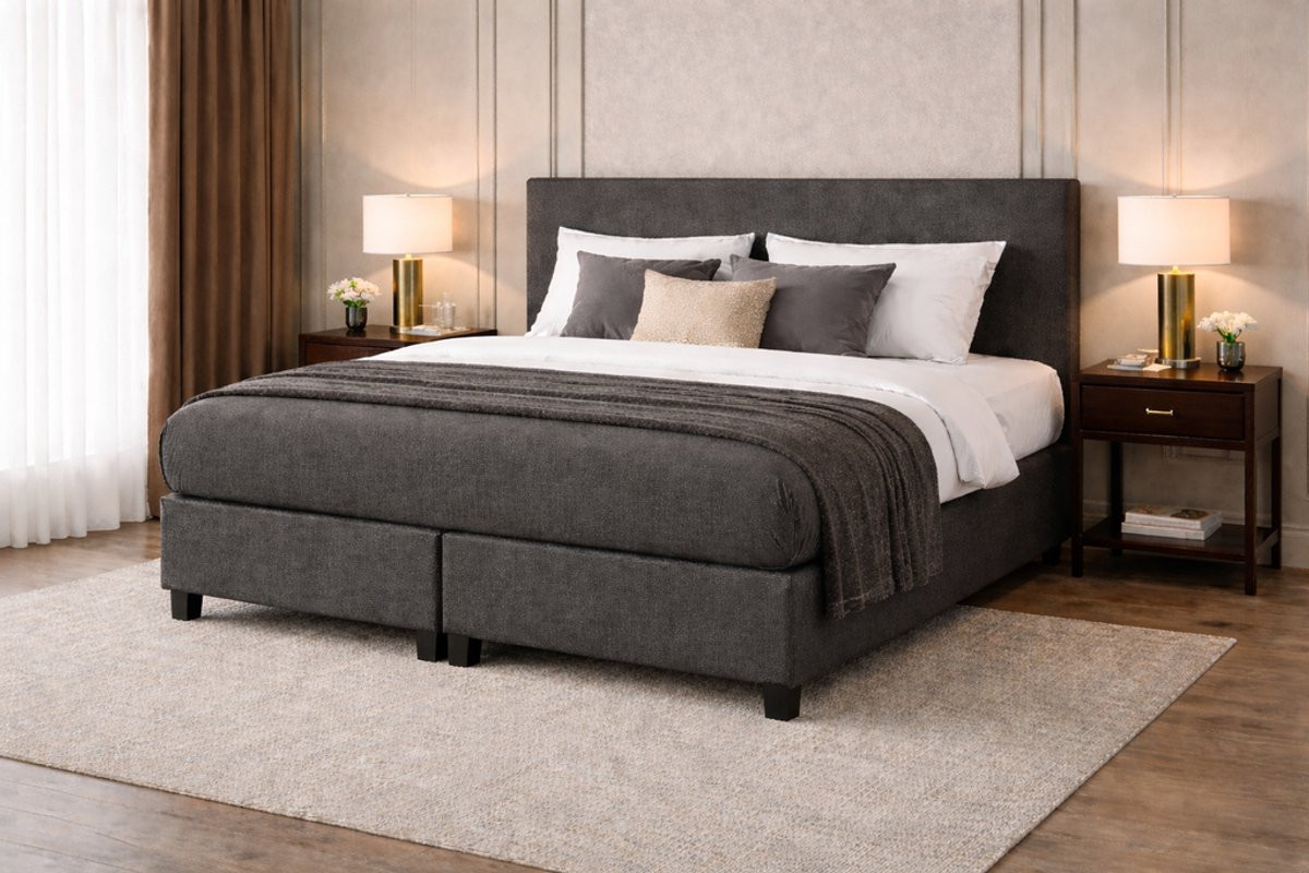 Boxspring Rotterdam Compleet van DER Bedding - 165 x 220 cm