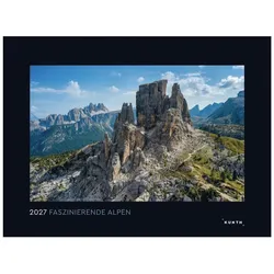 Kunth, Kalender, Faszinierende Alpen - Wandkalender 2027