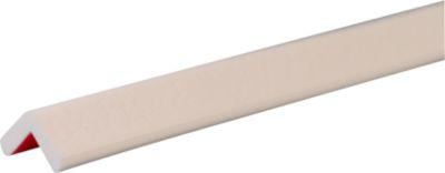 Knuffi® Eckschutz Typ E Frost, selbstklebend, stoßdämpfend, -40 °C bis +100 °C, 1 m, PU-Schaum, weiß