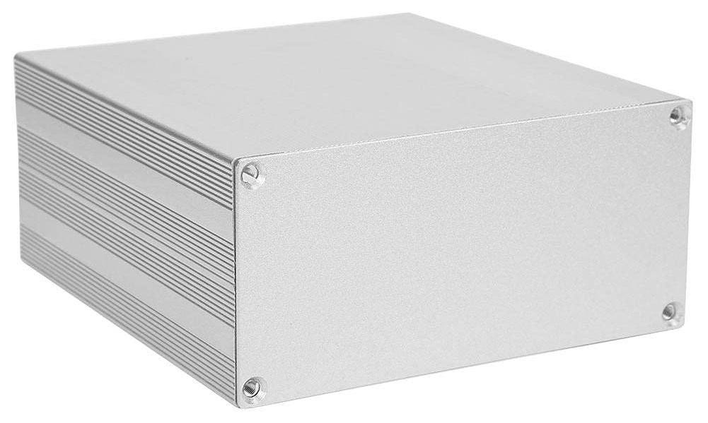 Aluminium projectdoos behuizing - Zilver - Slijtvast met goede warmteafvoer
