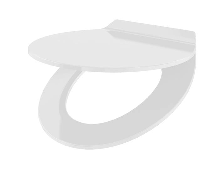 WC-Deckel mit Absenkautomatik Soft Close & Slim-Design, weiss
