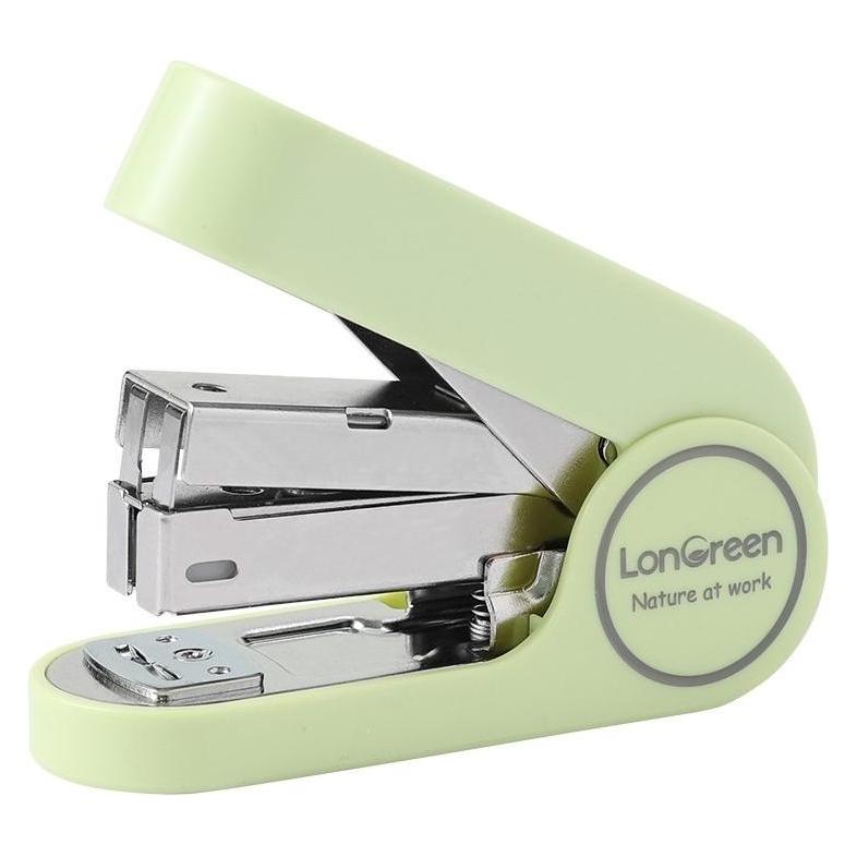 Deli Heftgerät LonGreen EASY 25 Blatt lime (25 Blätter) (D395552)