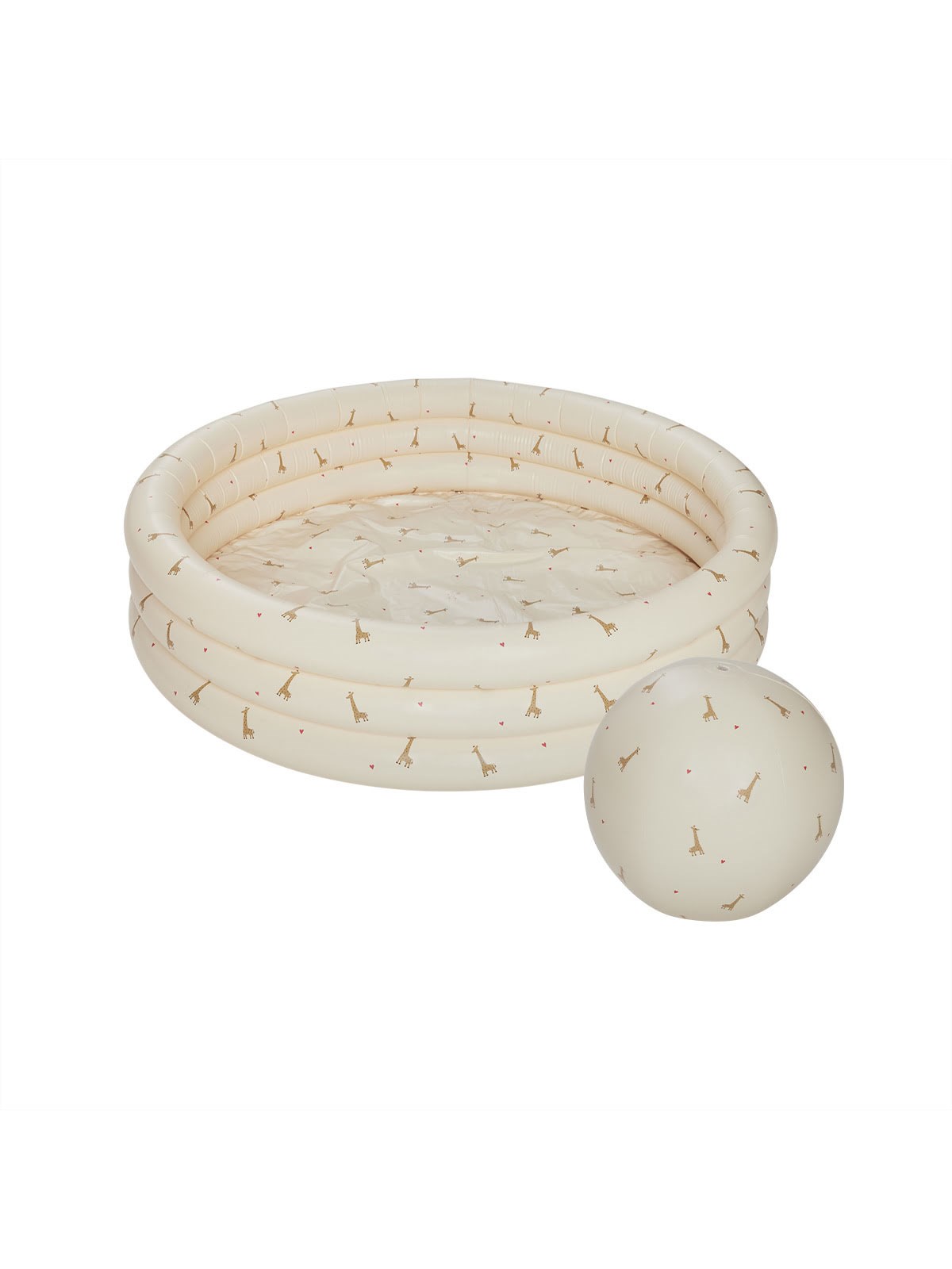OYOY MINI Giraffen-Schwimmbecken klein & Strandball