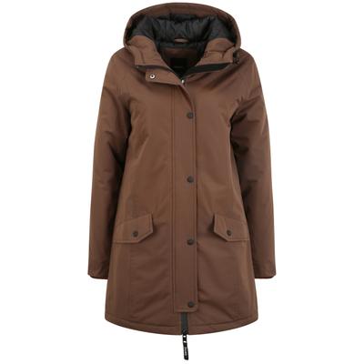 Parka OXMO "Parka OXTamila", Damen, Gr. M, braun (carafe), Obermaterial: 100% Polyester PES., Mäntel Parka