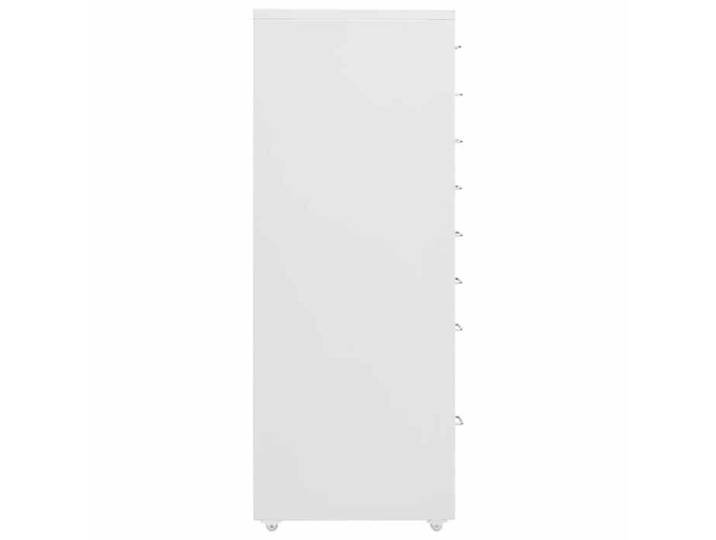 Armoire de classement - Classeur mobile Gris 28x41x109 cm Métal - Assemblage requis（4569）