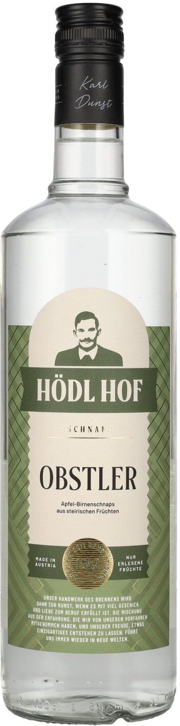 Hödl Hof OBSTLER Apfel-Birnenschnaps 38% Vol. 1l