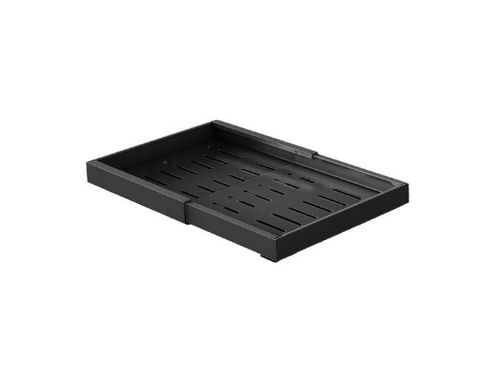 Rail coulissant tiroir - EINNENFFER - 48X47X11cm - Noir - Meuble de cuisine - Tiroir(s)