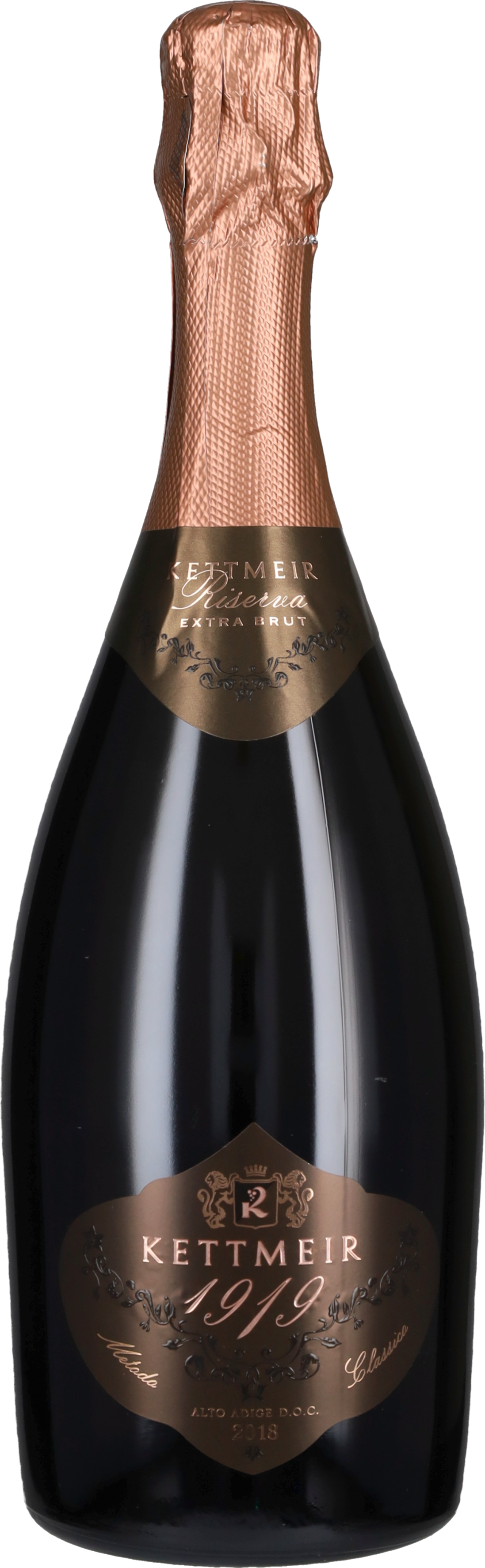 Spumante Metodo Classico Extra Brut Riserva '1919' Kettmeir 2018