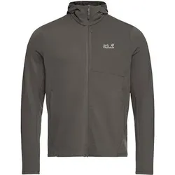 JACK WOLFSKIN Jack Wolfskin Herren Jacke LITESTRIDE HOODED FZ M, Größe M in Braun 523