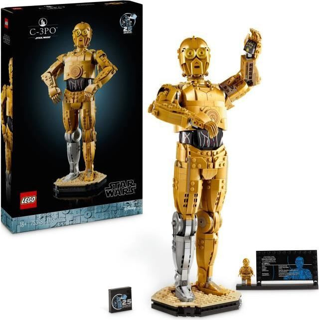 LEGO Star Wars C-3PO Droid-figuur 75398 bouwset voor volwassenen