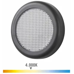 Wandleuchte Led 6W 450Lm 4000K Tageslicht Ip65 Ø14X2,8Cm Rund Edm