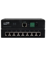 Exsys GmbH Serial Device Server 8x RS232/422/485 mit Netzadapter Digital/Daten (EX-61008)