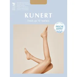 Kunert Fresh Up 10 Toeless Strumpfhose 3er Pack | 38-40 (I) | Cashmere (KU-0540)