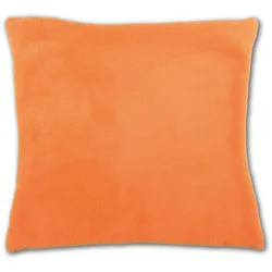 Bestlivings Kissenhülle "Kuschel" ca. 60x60cm orange - apricot ohne Füllung