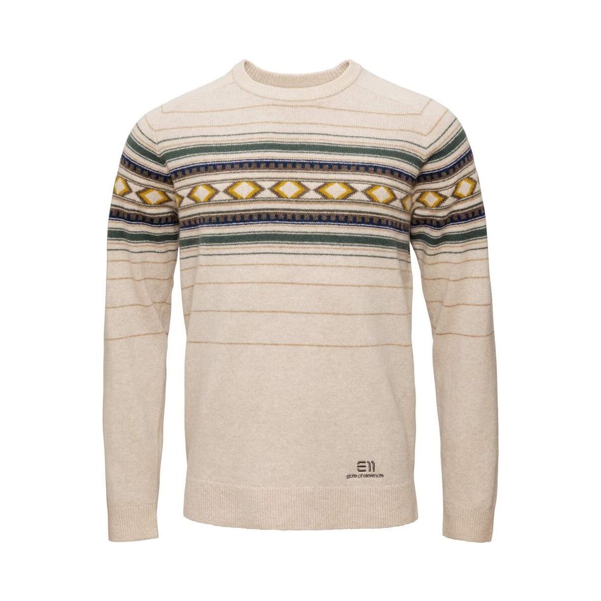 Elevenate Men Fionnay Knit ginger beige (005) S 261-23005003