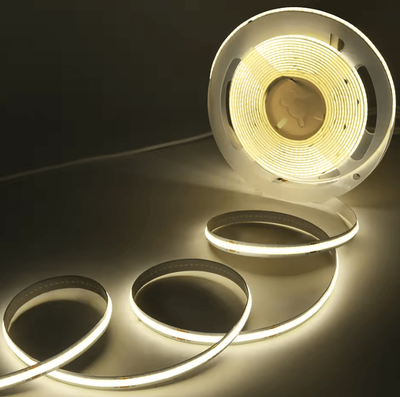Inspire Curations 8MM COB LED Motion Sensor Strip Light 320 LEDs Per Meter natural White 5m
