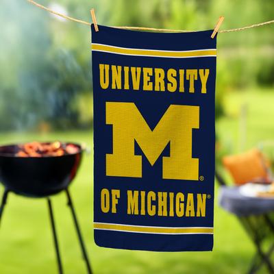 Evergreen "University Of Michigan Quick Dry Kitchen Towel - 18"" x 30"""