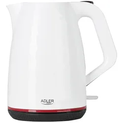 Adler AD 1277 Wasserkocher 1,7 L weiß