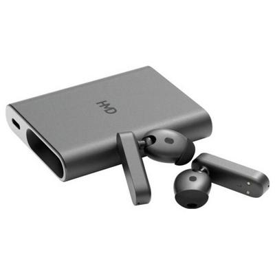 HMD Amped Buds In Ear Kopfhörer Bluetooth® Schwarz Mikrofon-Rauschunterdrückung Schweißresistent Sport -
