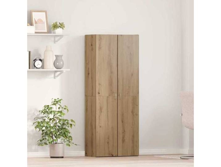 Style Élégance Chic - Cabinet de Bureau avec étagère - chêne artisanal - 60x32x153 &FR63740