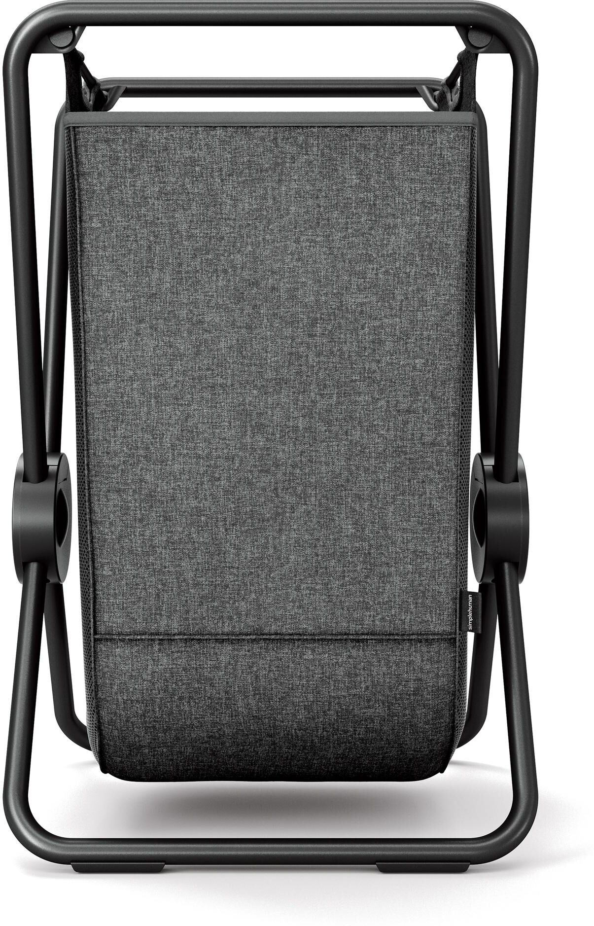 Wäschekorb "Single 150 l", grau (grau, schwarz), 150 l, Polyester, Stahl, Wäschesammler, Wäschekorb grau, schwarz 150 l