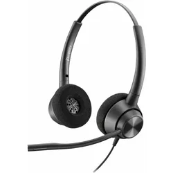 HP Poly EncorePro 320 USB-A Stereo-Headset (Kabelgebunden, USB-C, Microsoft Teams), Office Headset, Schwarz
