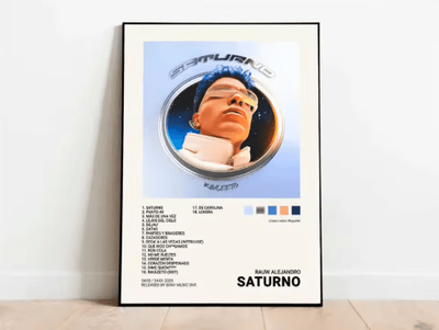 Inspire Picks Latin Rapper Wall Art Quevedo & Urban Music Album Canvas Poster Decor hl005 11 30x40cm No Frame