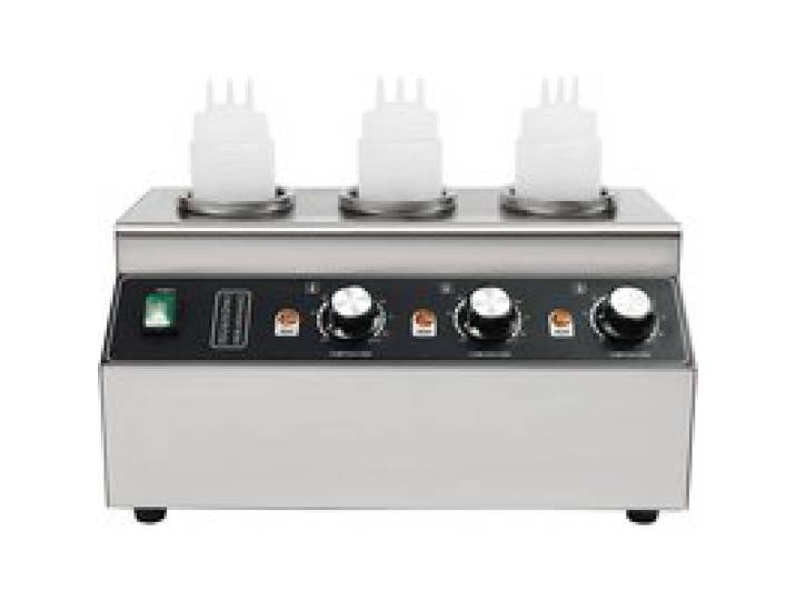 chauffe-sauce électrique-30 à 85°C-acier inoxydable 201-pour restaurants hôtels boulangeries-argenté