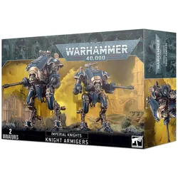 Games Workshop Warhammer 40.000 - Imperial Knights Knight Armigers (Kunststoff)