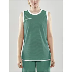 CRAFT Progress Reversible Basketballtrikot Damen 651900 - team green/white L
