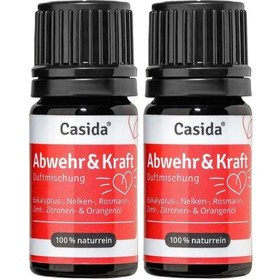 Abwehr & Kraft Duftmischung ätherisches Öl 2x 2x5 ml Ätherisches