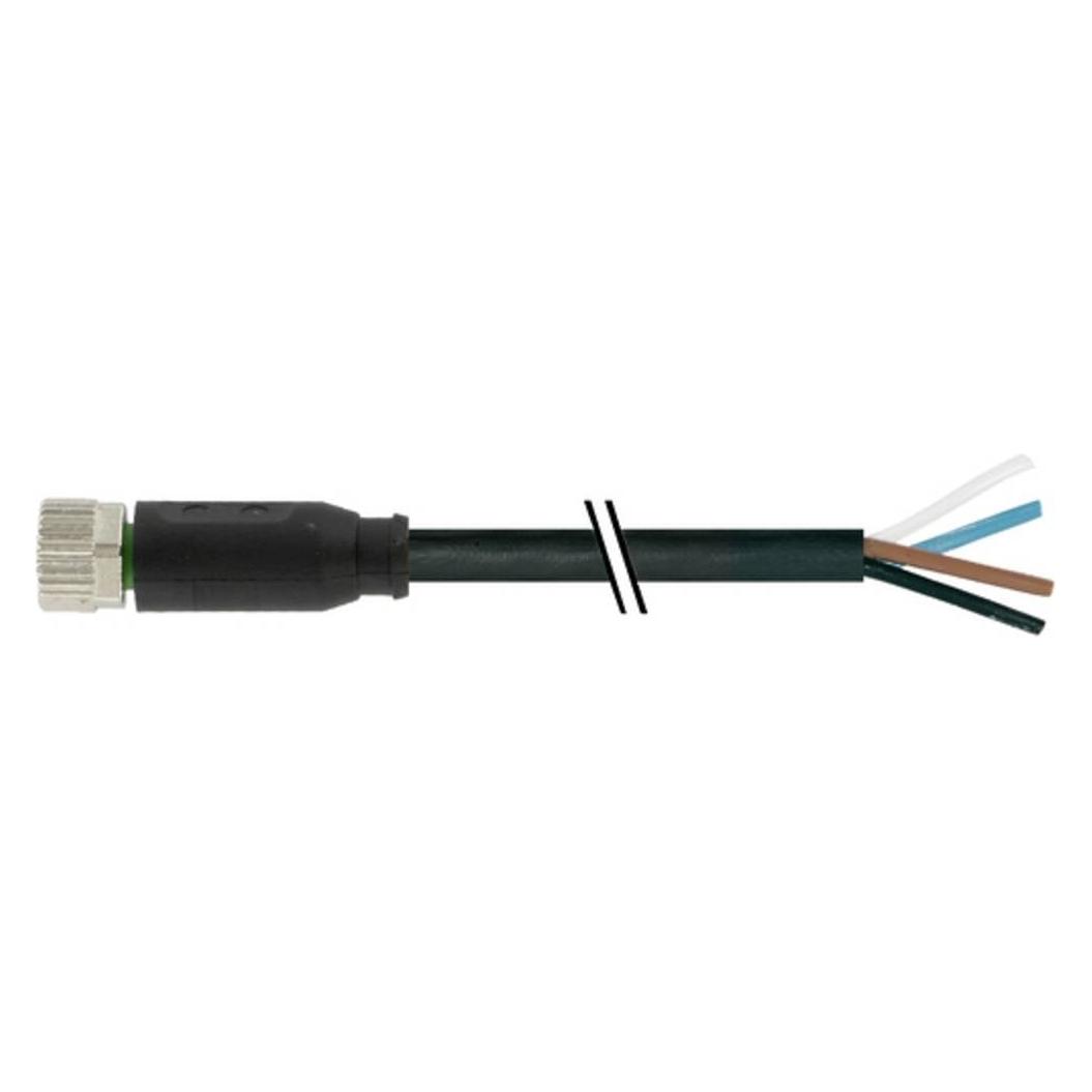 Murr Elektronik Kabel: für Sensoren/Automaten PIN: 4 M8 weiblich gerade 1m (7000-08061-6310100)