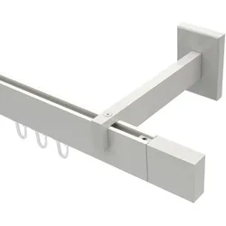 GARDINENSTANGE INNENLAUF Smartline Lox 120 cm, 1-läufig, 14x35 mm Weiß