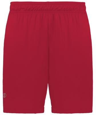 Holloway 223522 Men's Momentum Shorts in Scarlet size Medium   Polyester