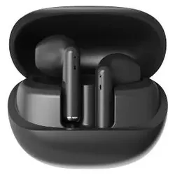 Niceboy Beans 4 schwarz / Kabellose Kopfhörer mit Mikrofon / Bluetooth 5.4 / IPX4 / Ladeetui (Kabellos), Kopfhörer, Schwarz