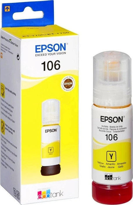 Epson 106 Eco Tank Gelb, 5000 Seiten