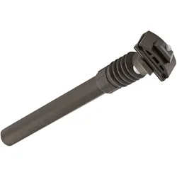 Patent-Federsattelstütze, Aluminium, Länge: 300 mm, Ø 27,2 mm, Farbe: schwarz