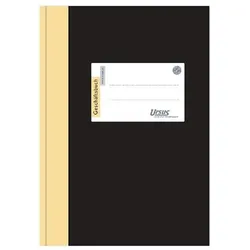Ursus Green Ursus Geschäftsbuch 2115B96K A5 96 Blatt 80g/qm 5mm kariert