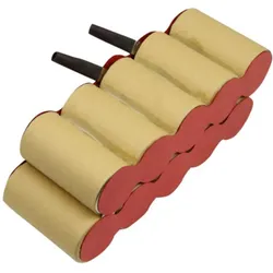 Avizar, Werkzeugakku + Ladegerät, 2000mAh Akku Gardena V12 NiMH (12 V)