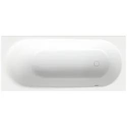 Bette BetteComodo Badewanne 1621-004 180x80x45cm, Überlauf vorne, Fußende rechts, edelweiß