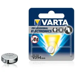 Varta 38510 Professional Electronics SR45 (V394) - Silberoxid-Zink-Knopfzelle, 1,55 V Uhrenbatterie