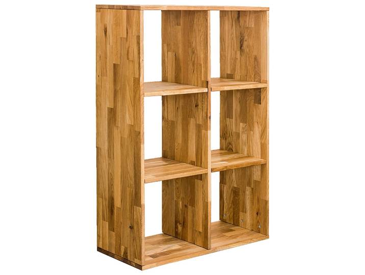 Livetastic Regal CUBE, wildeiche, Massivholz
