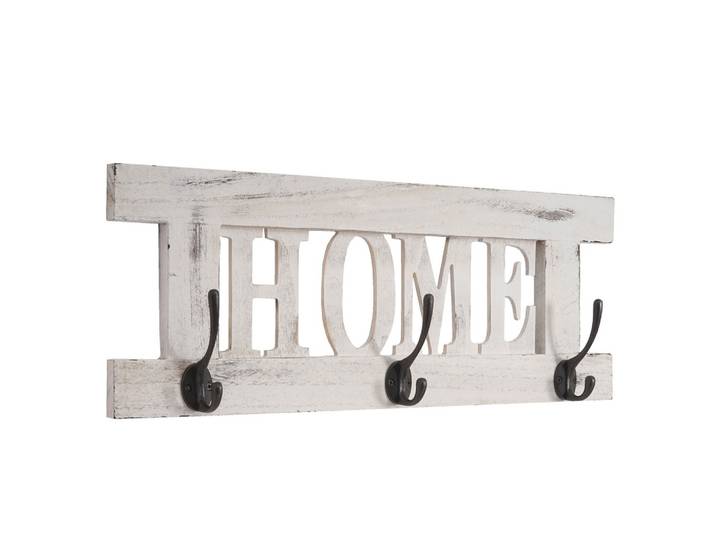 WANDGARDEROBE HOME SHABBY-LOOK Cremeweiß